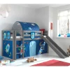 Günstiges Astronaut Spielbett mit Rutsche - Diamony^Wohnen