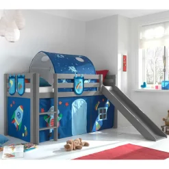 Günstiges Astronaut Spielbett mit Rutsche - Diamony^Wohnen