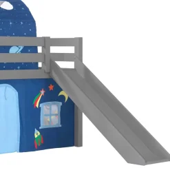 Günstiges Astronaut Spielbett mit Rutsche - Diamony^Wohnen