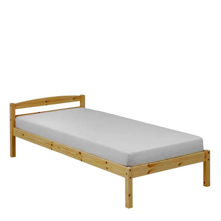 Günstiges Holzbett aus Fichte Massivholz - Niels^Wohnen Sale