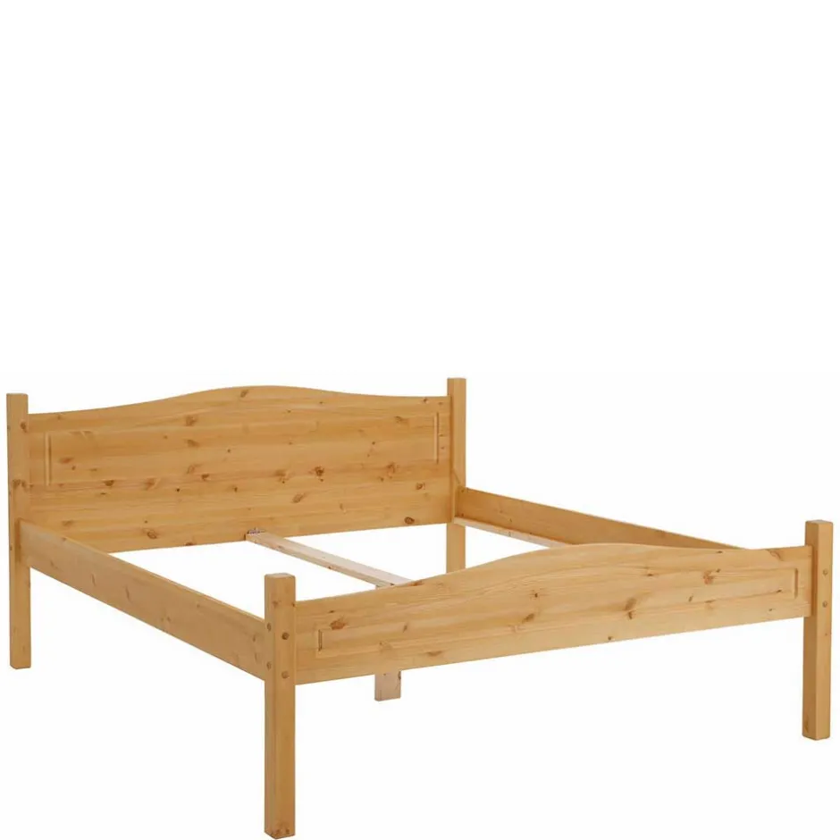 Günstiges Holzbett aus Massivholz Kiefer - Verwego^Wohnen Sale