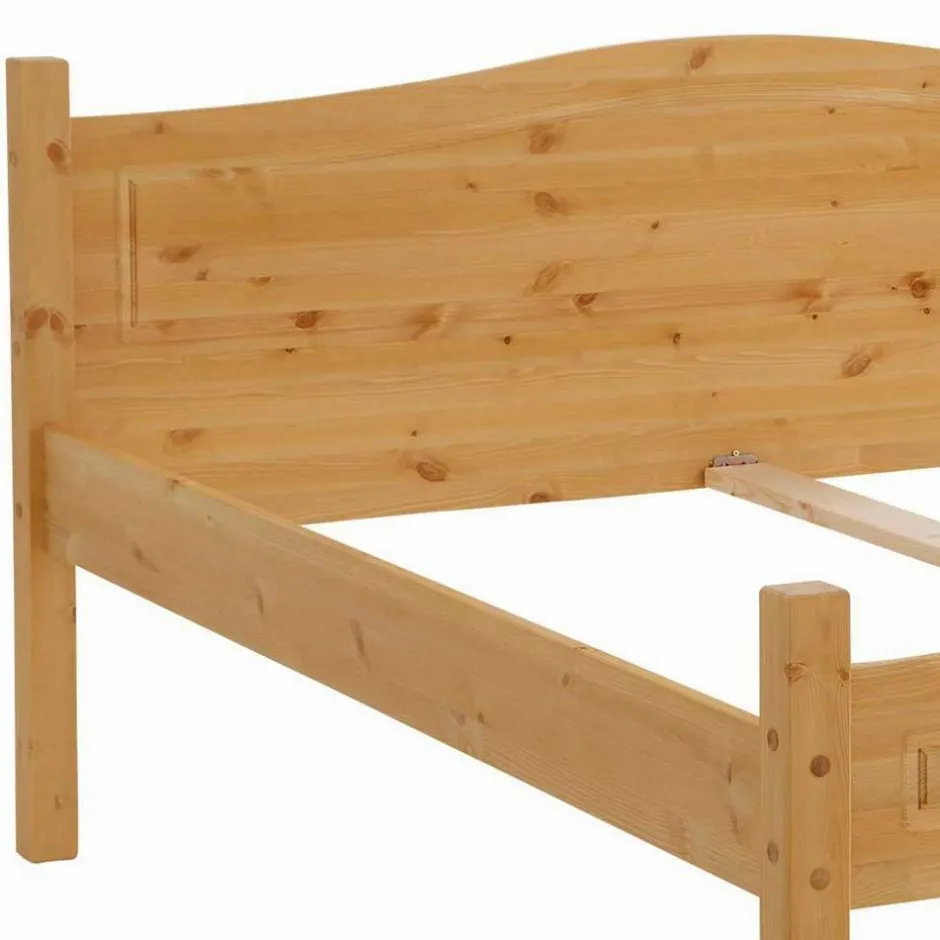 Günstiges Holzbett aus Massivholz Kiefer - Verwego^Wohnen Sale