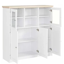 Wohnen Günstiges Landhaus Highboard 125x125x35 - Akedra