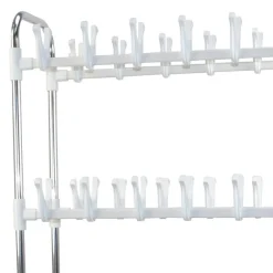 Günstiges Schuhregal auf Rollen Sangora in Weiß^Wohnen Best