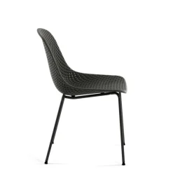 Graue Küchenstühle mit Schalensitz - Dresconio (4er Set)^Wohnen Hot