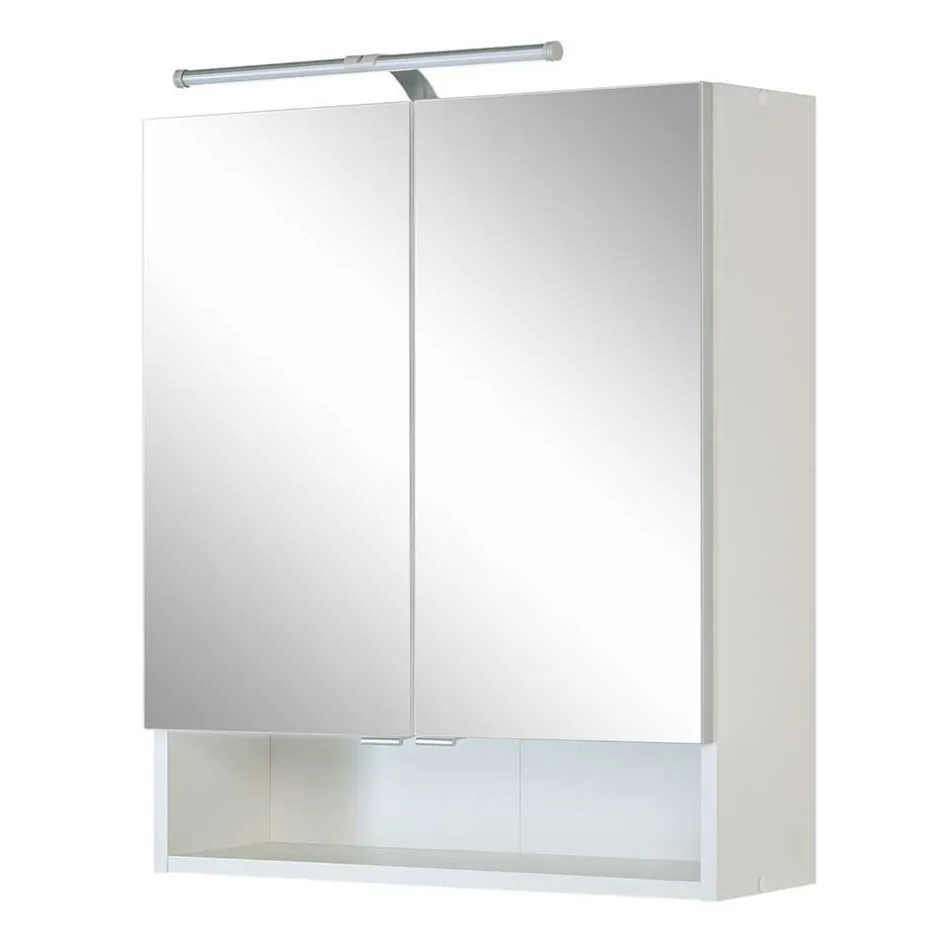 Wohnen Graue Möbel Zusammenstellung fürs Bad - Girios (fünfteilig)