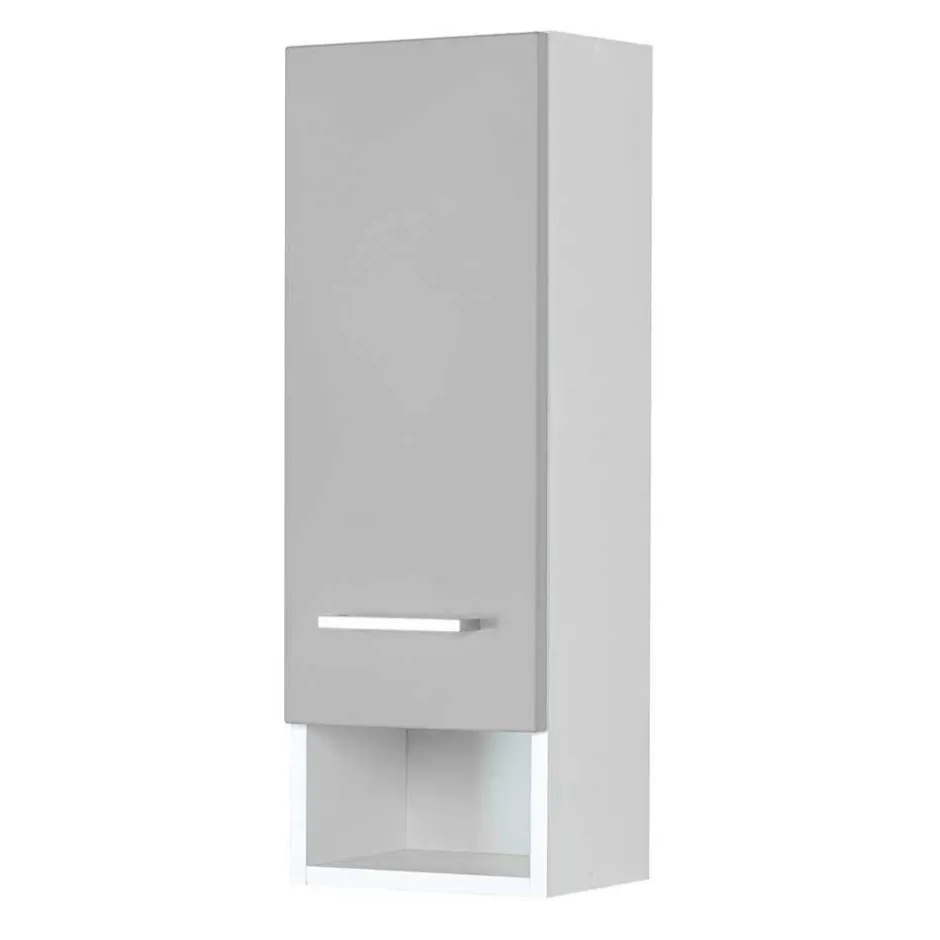 Wohnen Graue Möbel Zusammenstellung fürs Bad - Girios (fünfteilig)