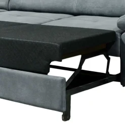 Graue Sofaecke mit Schlaffunktion - Quartia^Wohnen Clearance