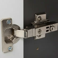 Wohnen Grauer Bad Hochschrank zum Stellen oder Hängen - Noricas