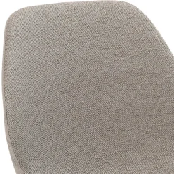 Wohnen Grauer Barstuhl im Material Mix - Ruvenz