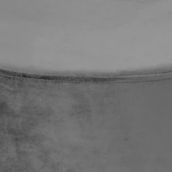 Grauer Hocker mit 55 cm Durchmesser - Marina^Wohnen