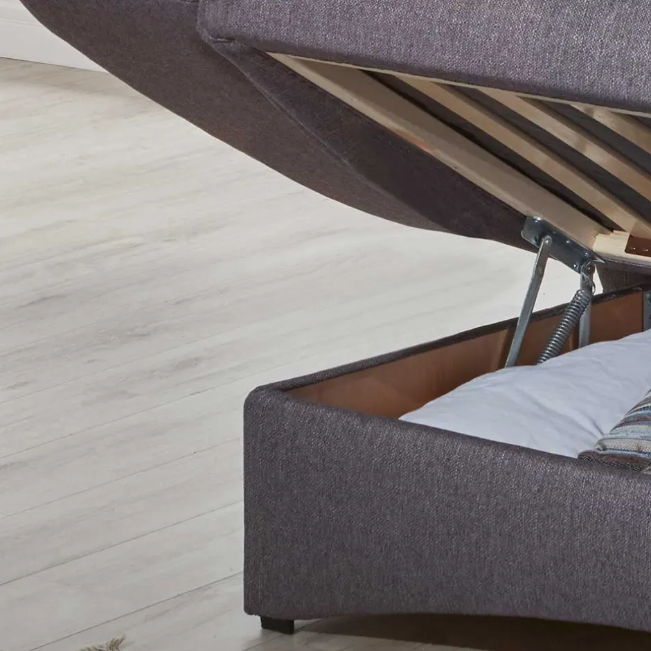 Wohnen Graues Daybed mit Bettkasten - Perfect