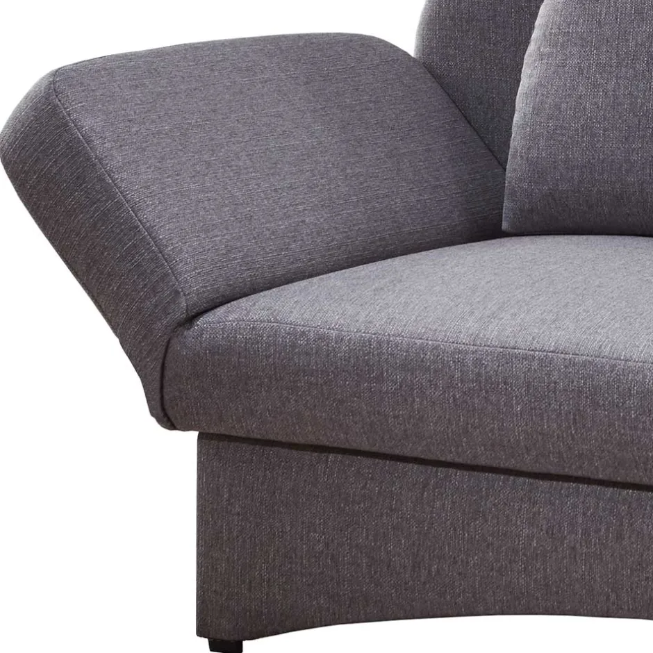 Graues Funktionssofa mit Armlehne links - Landhuis^Wohnen Hot