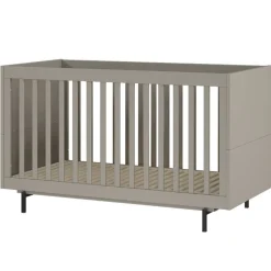 Graues Kinderbett mit Gitterseiten - Suzanas^Wohnen Sale