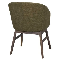 Grüner Armlehnenstuhl halbrund - Ohio (2er Set)^Wohnen