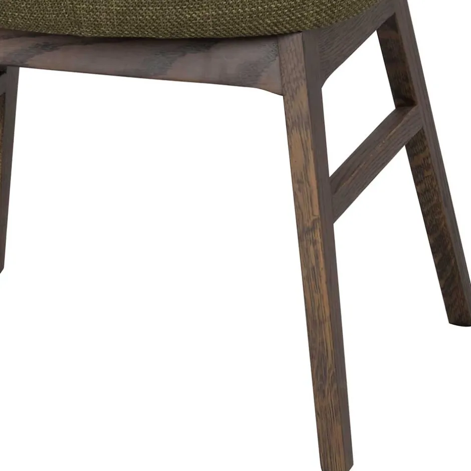 Grüner Armlehnenstuhl halbrund - Ohio (2er Set)^Wohnen