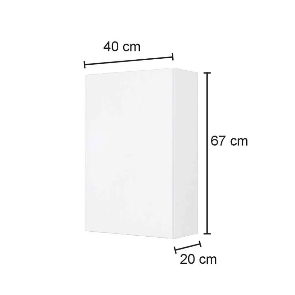 Wohnen Große Badmöbel Ausstattung im Set - Noricas (fünfteilig)