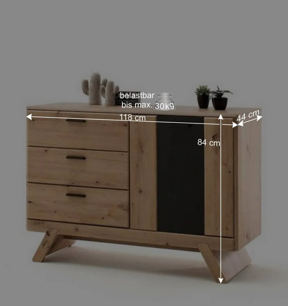 Große Design Kommode mit Türfach - Larinca^Wohnen Sale