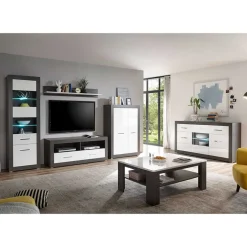 Große Wohnzimmer Einrichtung modern - Istensa (sechsteilig)^Wohnen Online