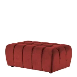 Wohnen Großer Polsterhocker in Rot - Yallaz