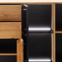 Großes Highboard mit Metall Bügelgestell - Flacona^Wohnen Best