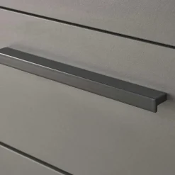 Großes Sideboard in Eiche Dunkel und Anthrazit - Mundo^Wohnen