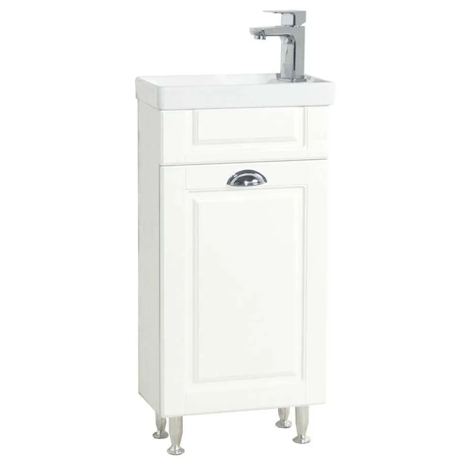 Gäste-WC Waschtisch in klassischem Design - Akira^Wohnen