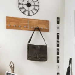 Wohnen Hakenleiste Delvestra aus Wildeiche Massivholz