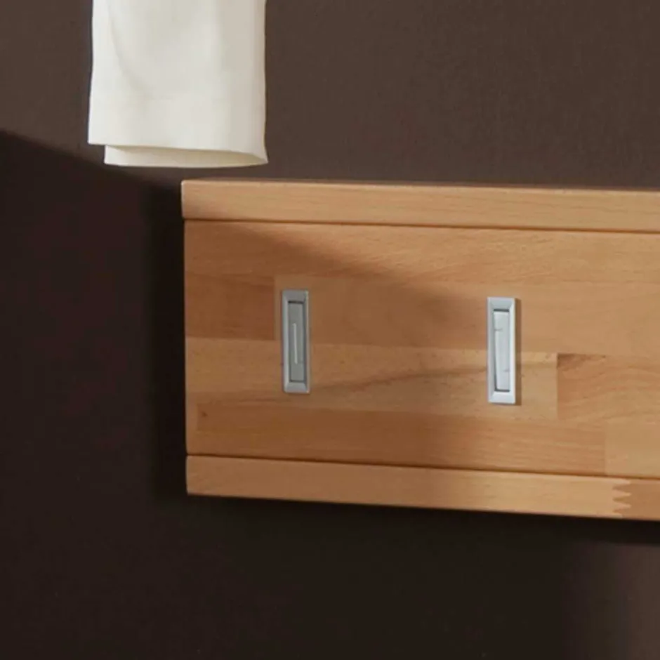 Hakenleiste Wislama aus Kernbuche Massivholz^Wohnen New