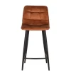 Wohnen Halbhoher Barstuhl mit 65 cm Sitzhöhe - Naharas (2er Set)