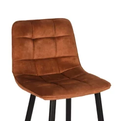 Wohnen Halbhoher Barstuhl mit 65 cm Sitzhöhe - Naharas (2er Set)