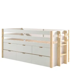 Kinder Wohnen Halbhohes Kinderbett als Kojenbett - Sharky