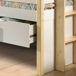 Kinder Wohnen Halbhohes Kinderbett als Kojenbett - Sharky