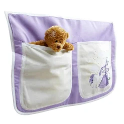 Halbhohes Prinzessinbett in Lila - Omarai^Wohnen Outlet