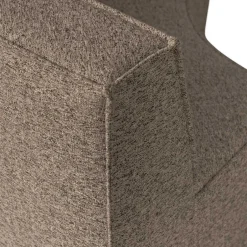 Wohnen Halbrundes Esstisch-Sofa in Dunkelbraun - Sentiagamo