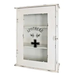 Wohnen Hausapotheken Schrank Dorna in Weiß