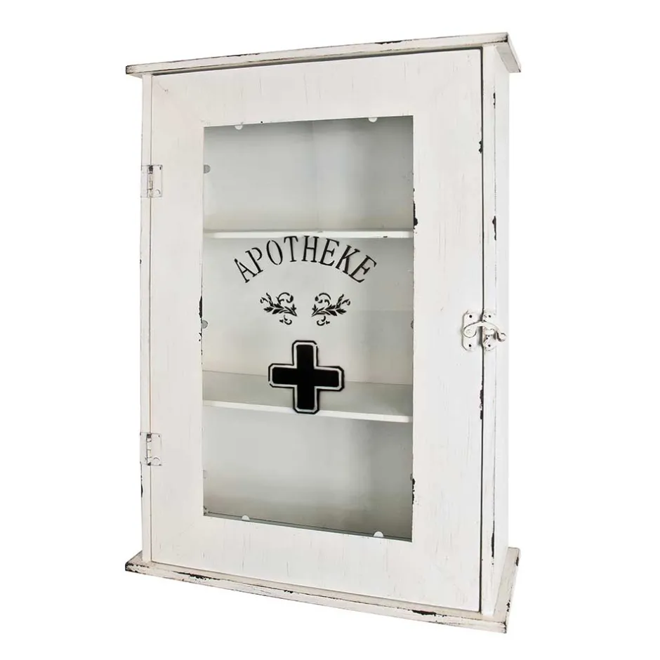 Wohnen Hausapotheken Schrank Dorna in Weiß