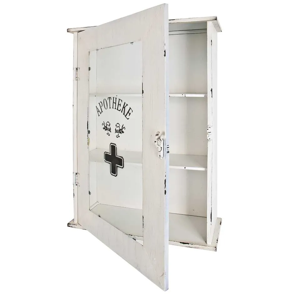 Wohnen Hausapotheken Schrank Dorna in Weiß