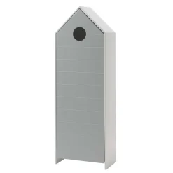 Hausform Kinderschrank in Grau - Indefiva^Wohnen New