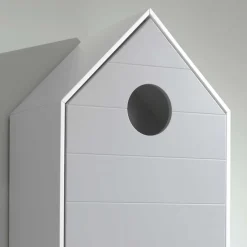 Hausform Kinderschrank in Grau - Indefiva^Wohnen New