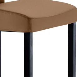 Hellbrauner Küchenstuhl hoch - 65cm Sitzhöhe - Anzaroty^Wohnen Sale