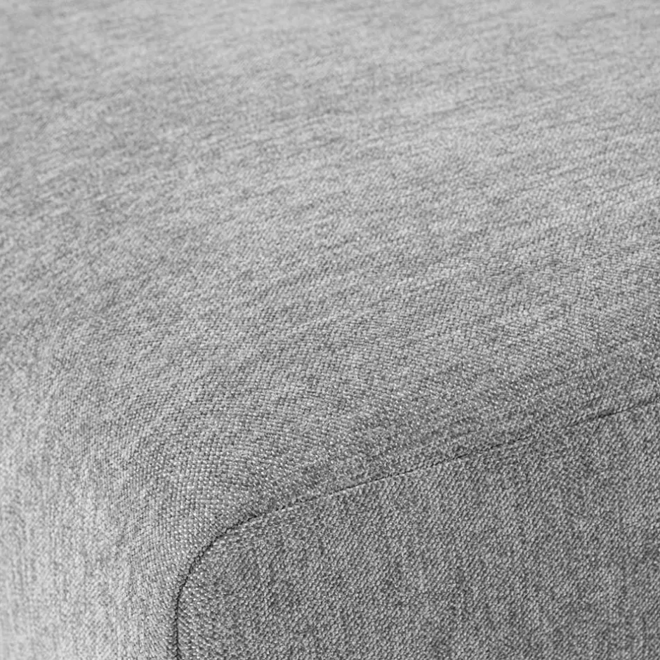 Wohnen Hellgraue Wohnlandschaft aus Modulen - Horedion (fünfteilig)