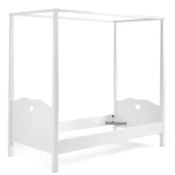 Herz Design Himmelbett in Weiß - Grandory^Wohnen