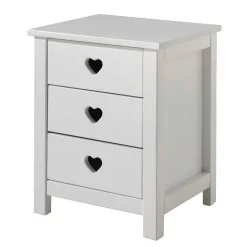 Herz Design Himmelbett in Weiß - Grandory^Wohnen