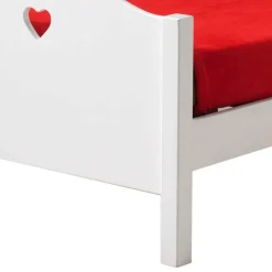 Kinder Wohnen Herz Design Kinderzimmer in Weiß - Grandory (dreiteilig)