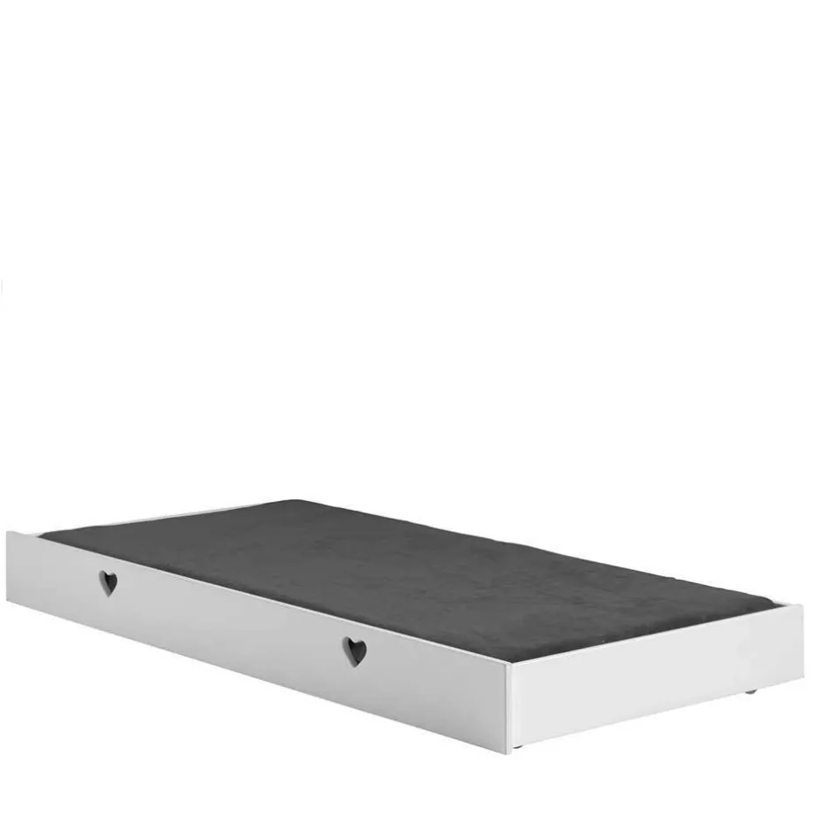 Kinder Wohnen Herz Design Kinderzimmer in Weiß - Grandory (dreiteilig)