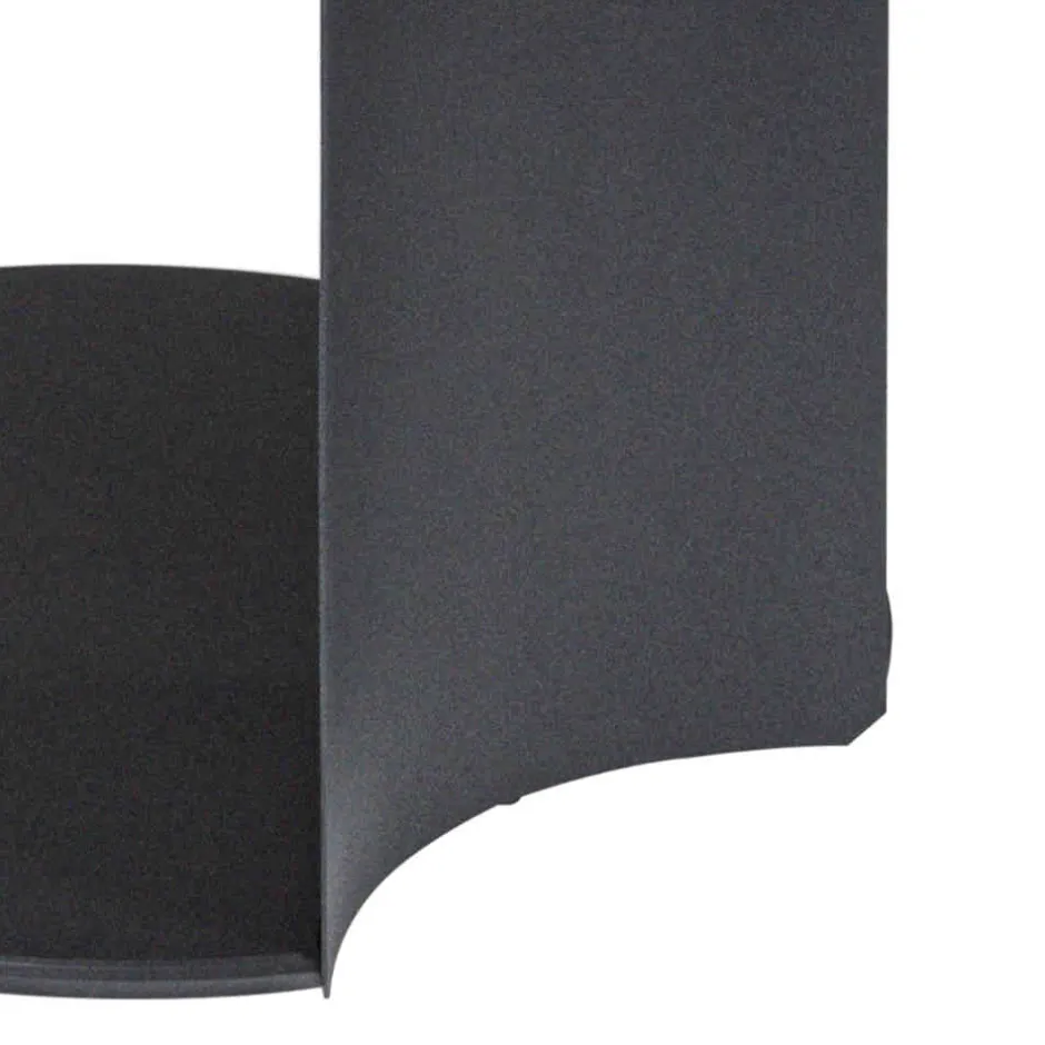 Höhenverstellbarer Beistelltisch in Marmor Optik Anthrazit - Holdin^Wohnen Sale