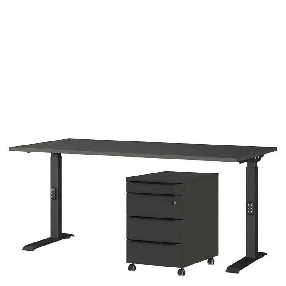 Wohnen Höhenverstellbarer Bürotisch in vier Größen - Tila