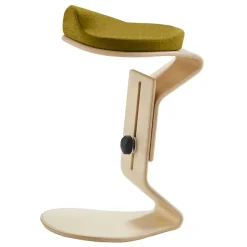 Wohnen Höhenverstellbarer Hocker aus Schichtholz - Durios