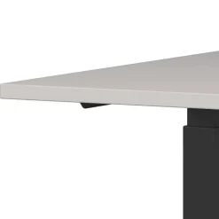 Wohnen Höhenverstellbarer Officetisch in Hellgrau - Great